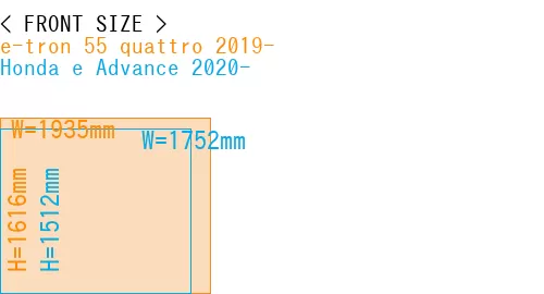 #e-tron 55 quattro 2019- + Honda e Advance 2020-